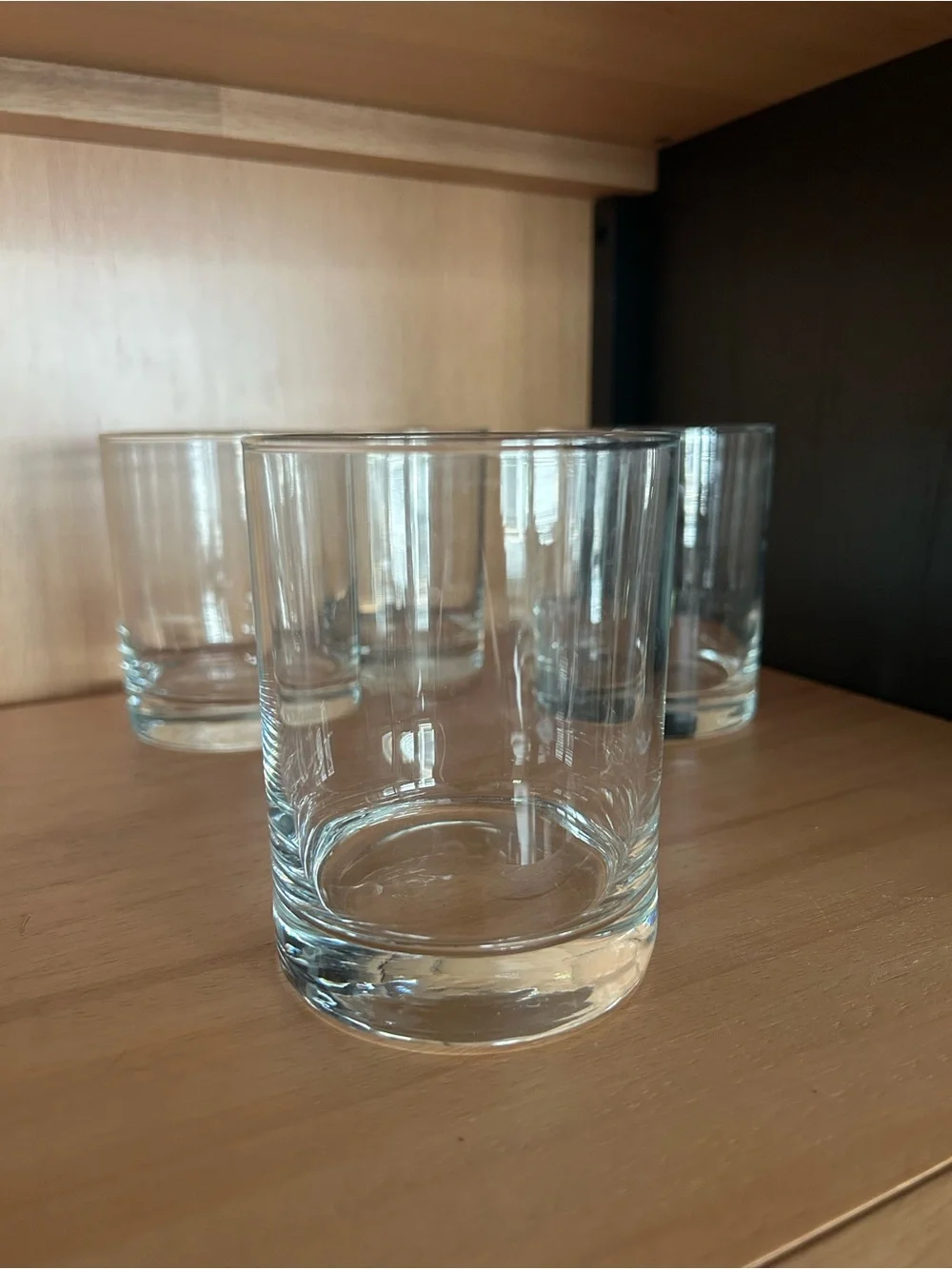 Clear Glass Tumbler Set - 4 pair